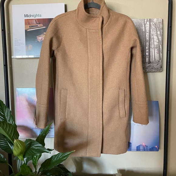 Never Worn JCREW Tan Coat
